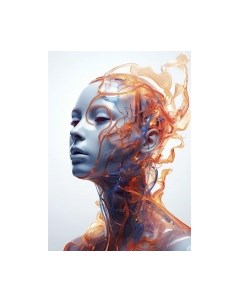 Картина на стекле Stamprint Огненная AR052