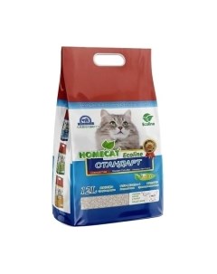 Наполнитель для туалета Homecat Ecoline Стандарт Комкующийся / 77513