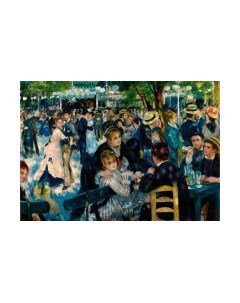 Картина на стекле Бал в Мулен де ла Галетт О. Ренуар PT019 Stamprint