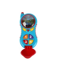 Развивающая игрушка Умка Музыкальный телефон Синий трактор / ZY967256-R4