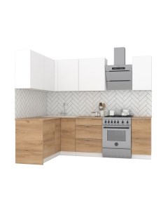 Кухонный гарнитур Интермебель Микс Топ-24 1.9x1.52м левая