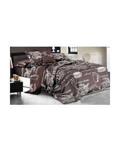 Комплект постельного белья №9100-04 2.0 с европростыней Бояртекс