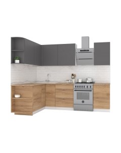 Кухонный гарнитур Интермебель Микс Топ-18 2.0x1.7м левая