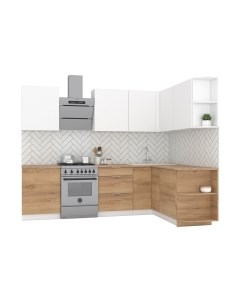 Кухонный гарнитур Интермебель Микс Топ-19 2.1x1.7м правая