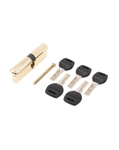 Цилиндровый механизм замка Аллюр HD F 90-5K BP перфорированный ключ