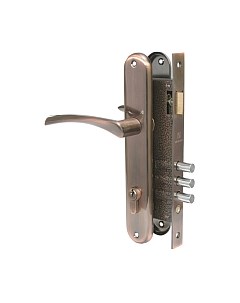 Замок врезной Аллюр 0203 с/руч ст. медь