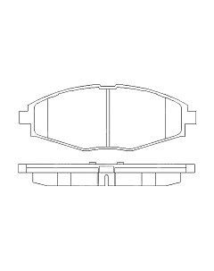 Тормозные колодки Patron PBP1337 Патрон