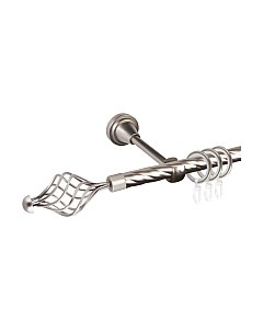 Карниз для штор АС ФОРОС Grace D16K + наконечники Ажур Ас форос