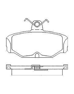 Тормозные колодки Patron PBP398 Патрон