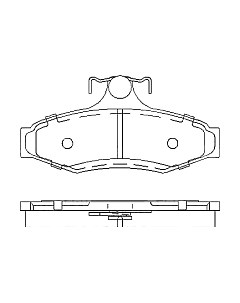 Тормозные колодки Patron PBP1336 Патрон