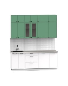 Кухонный гарнитур Лион-6 В-1 2.1м Интермебель