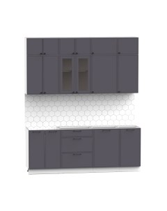 Кухонный гарнитур Лион-6 2.1м без столешницы Интермебель