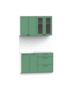 Кухонный гарнитур Интермебель Лион-11 1.2м без столешницы