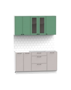 Кухонный гарнитур Лион-12 1.6м без столешницы Интермебель