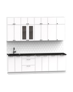 Кухонный гарнитур Лион-9 В-1 2.6м Интермебель