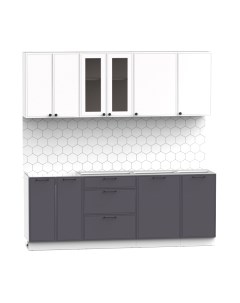 Кухонный гарнитур Лион-16 2.1м без столешницы Интермебель