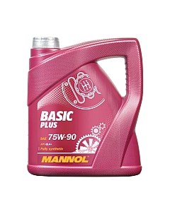 Трансмиссионное масло Mannol Basic Plus 75W90 GL-4+ / MN8108-4