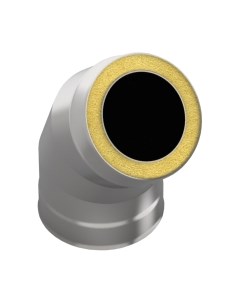 Поворот для труб Гефест Сталь 135 120x200 AISI 430/430 0.8мм/0.5мм (К) Гефест сталь