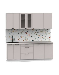 Кухонный гарнитур Лион-16 В-1 2.1м Интермебель