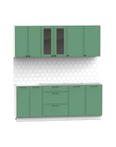 Кухонный гарнитур Лион-15 2м без столешницы Интермебель