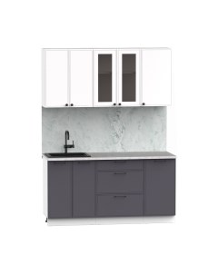 Кухонный гарнитур Лион-12 В-1 1.6м Интермебель