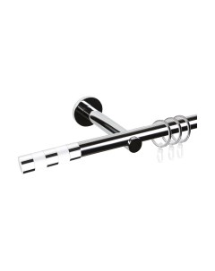 Карниз для штор АС ФОРОС Dance D19Г + наконечники Валес белый Ас форос