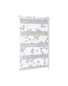 Рулонная штора Delfa Сантайм День-Ночь Декор МКД DN-46074