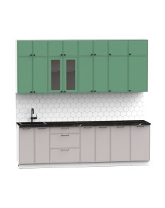 Кухонный гарнитур Лион-9 В-1 2.6м Интермебель