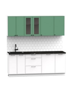Кухонный гарнитур Лион-16 В-1 2.1м Интермебель