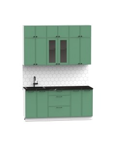 Кухонный гарнитур Лион-4 В-1 1.8м Интермебель