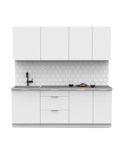 Кухонный гарнитур Интермебель Микс Топ-6 2.1м