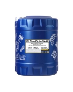 Моторное масло Mannol Diesel Turbo 5W40 CI-4/SN / MN7904-10