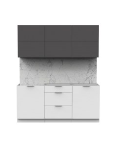 Кухонный гарнитур Интермебель Микс Топ-34 1.8м без столешницы