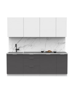 Кухонный гарнитур Интермебель Микс Топ-7 2.2м