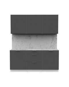 Кухонный гарнитур Интермебель Микс Топ-4 1.8м без столешницы