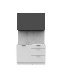 Кухонный гарнитур Интермебель Микс Топ-1 1.2м без столешницы