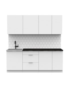 Кухонный гарнитур Интермебель Микс Топ-6 2.1м