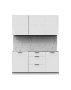 Кухонный гарнитур Интермебель Микс Топ-33 1.7м без столешницы