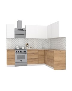 Кухонный гарнитур Интермебель Микс Топ-27 1.9x1.72м правая