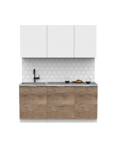 Кухонный гарнитур Интермебель Микс Топ-3 1.7м