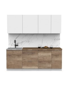 Кухонный гарнитур Интермебель Микс Топ-6 2.1м