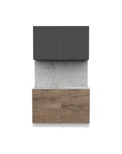 Кухонный гарнитур Интермебель Микс Топ-1 1.2м без столешницы