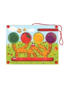 Развивающая игра Mapacha Лабиринт магнитный. Ягодки / 76799