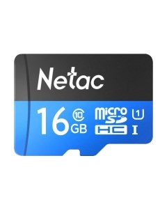Карта памяти Netac MicroSD P500 Standard 16GB (NT02P500STN-016G-S)