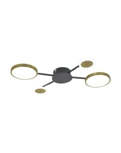 Потолочный светильник Mirastyle SL-41080-48 BK+SGD