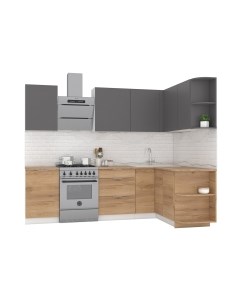 Кухонный гарнитур Интермебель Микс Топ-12 2.0x1.5м правая