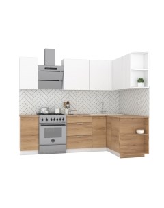 Кухонный гарнитур Интермебель Микс Топ-11 1.9x1.5м правая