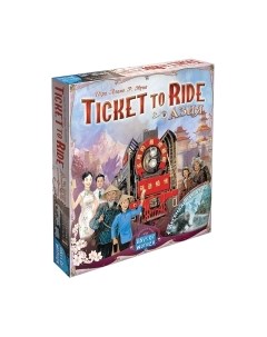 Дополнение к настольной игре Мир Хобби Ticket to Ride: Азия / 915274 Мир хобби