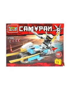 Конструктор Город мастеров Самурай на мотоцикле / 27008-CY