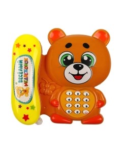 Развивающая игрушка Умка Телефон мишка Шаинский музыка / 1806K307-R